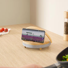 Load image into Gallery viewer, LuxLamp Wireless Charger + Bluetooth Speaker