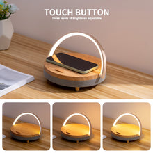 Load image into Gallery viewer, LuxLamp Wireless Charger + Bluetooth Speaker