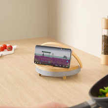 Load image into Gallery viewer, LuxLamp Wireless Charger + Bluetooth Speaker
